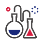 Test tubes icon